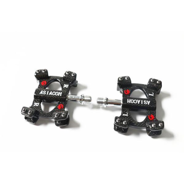 ASIACOMカーボンペダル　ロードバイク MTBペダル マウンテンバイクペダル 自転車ペダル 超軽量カーボン【ASC-P3】_3