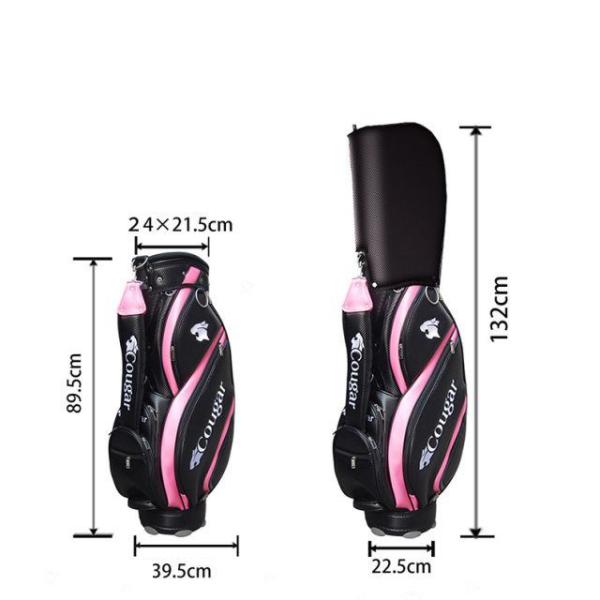 キャディバッグ カート 標準 ゴルフバッグ 4.0kg PU 防水 耐摩耗 bp040