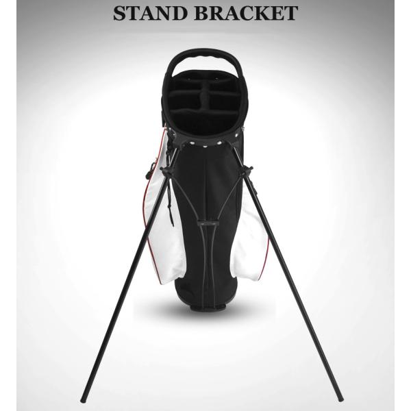 ゴルフバッグ キャディバッグ スタンド 2.4kg ナイロン 軽量 防水 耐摩耗 bp042