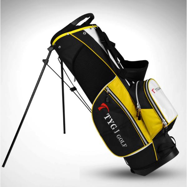 ゴルフバッグ キャディバッグ スタンド 2.4kg ナイロン 軽量 防水 耐摩耗 bp042
