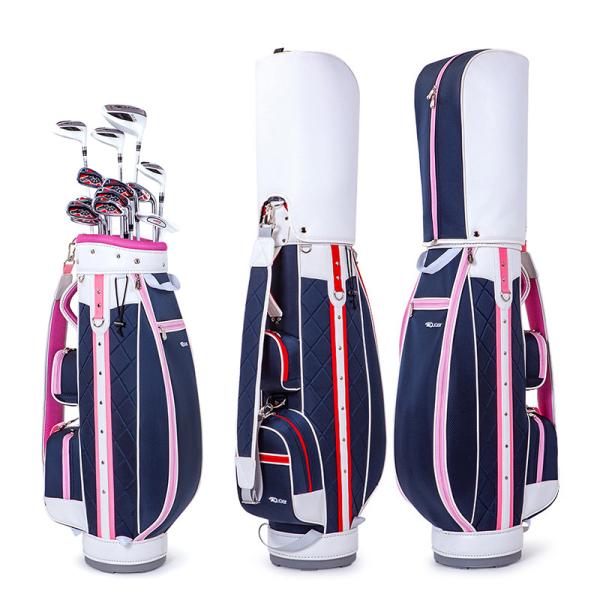 キャディバッグ カート 標準 ゴルフバッグ 3.4kg PU 防水 耐摩耗 bp046