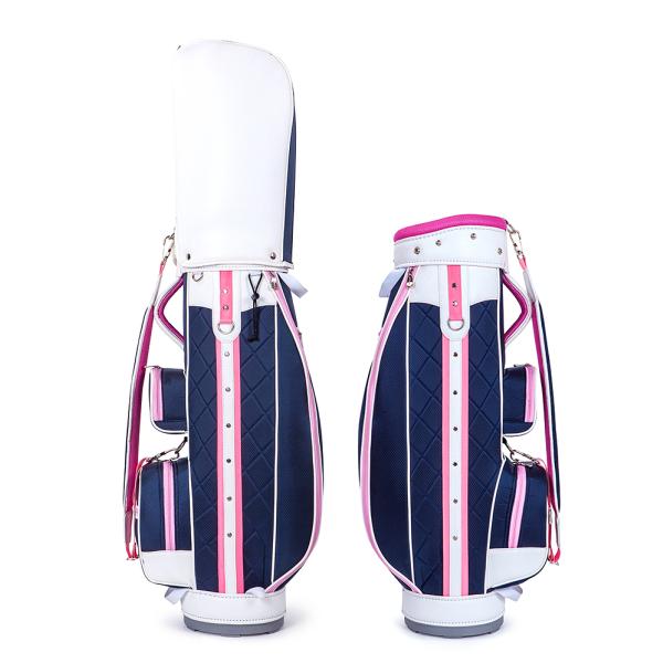 キャディバッグ カート 標準 ゴルフバッグ 3.4kg PU 防水 耐摩耗 bp046