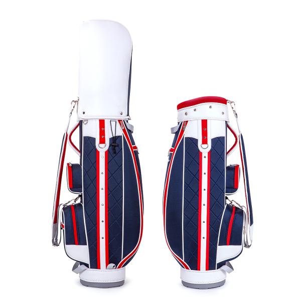 キャディバッグ カート 標準 ゴルフバッグ 3.4kg PU 防水 耐摩耗 bp046