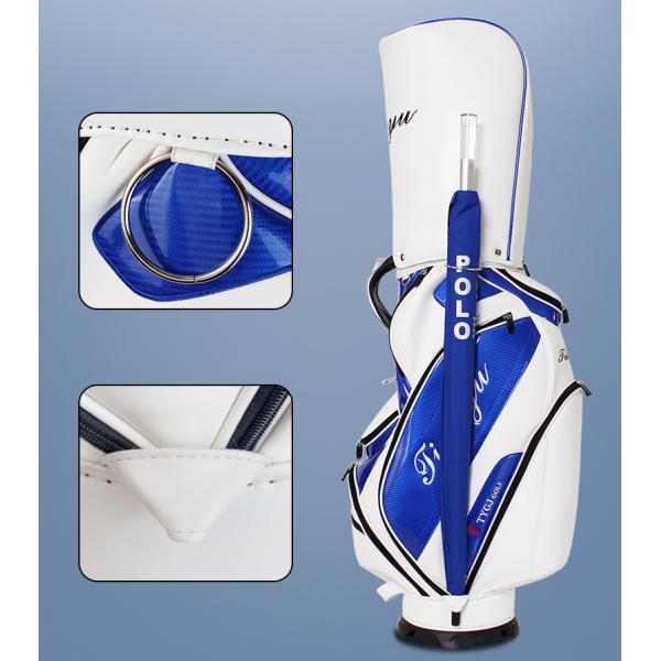 キャディバッグ カート ゴルフバッグ 3.5kg PU 防水 耐摩耗 bp048
