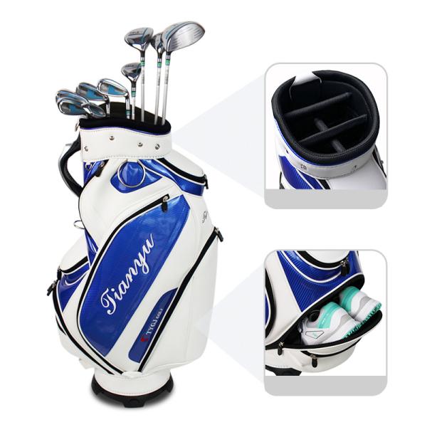 キャディバッグ カート ゴルフバッグ 3.5kg PU 防水 耐摩耗 bp048