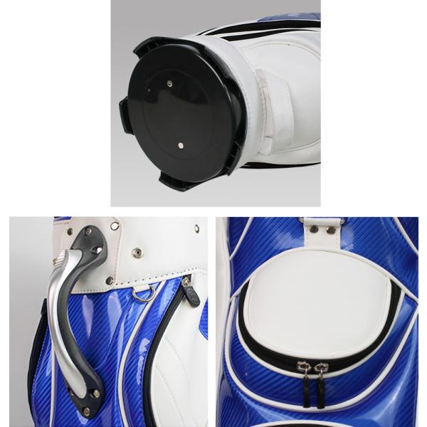 キャディバッグ カート ゴルフバッグ 3.5kg PU 防水 耐摩耗 bp048