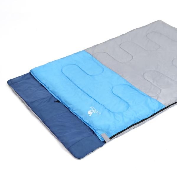 CAMEL ダブル 寝袋 2人用 連結/分割可能 シュラフ カップル 横幅150cm 軽量2.2/3kg 適合気温15-25/5-15℃ 防水 防風 保温 cml5 CAMEL ダブル 寝袋 2人用 連結/分割可能 シュラフ カップル 横幅150cm