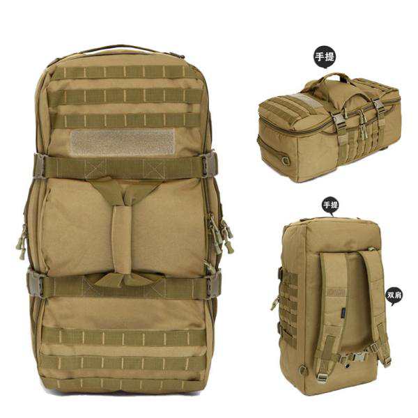 タクティカル リュック 多機能 バックパック リュックサック ハンドバッグ キャンプ 登山バッグ ハイキング アウトドア ミリタリー リュックデイパック d5c01の通販は