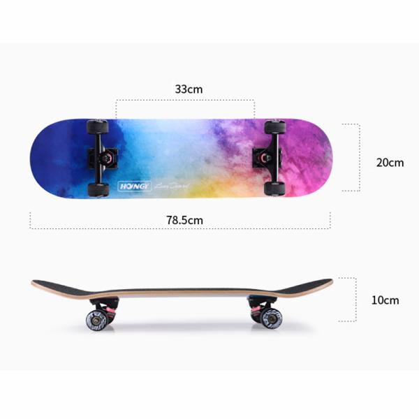 HONGY スケートボード オールラウンダー コンプリート 完成品 両面図案