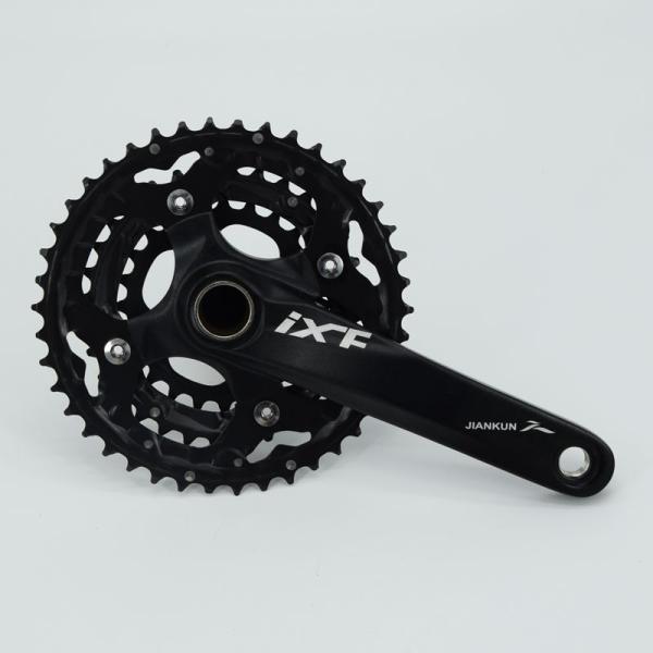 JIANKUN MTB用 クランクセット 一体型中空 24-32-42T 30速 チェーン