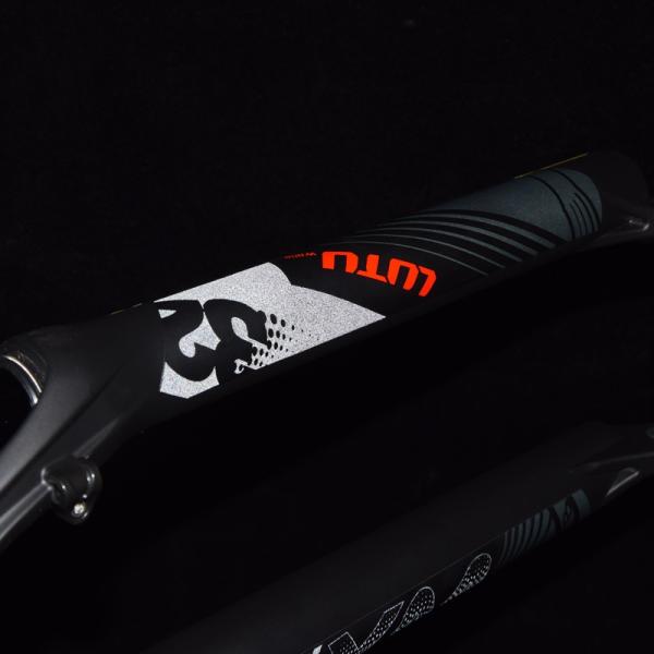 LUTU MTBサスペンションフォーク リバウンド調整 エアフロントフォーク