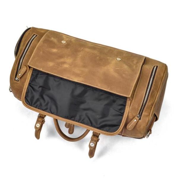レザー 本革 牛革 メンズ 2WAY トラベルバッグ ショルダーバッグ 底鋲