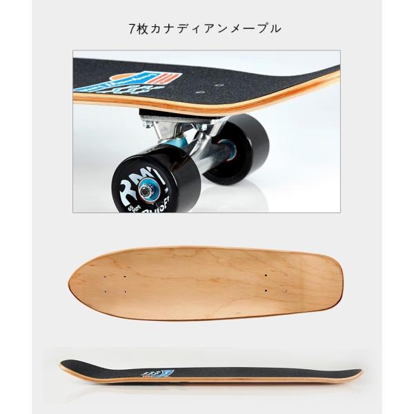 クルーザースケートボード コンプリート スケボー スケート 7カラー 街乗りのクルーザー パーク ストリート rmt002_10
