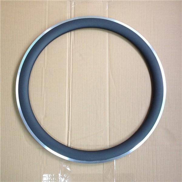 カーボンリム　アルミブレーキ　高50mm　700C　ロードバイク　クリンチャーリム1本　rrim50ca