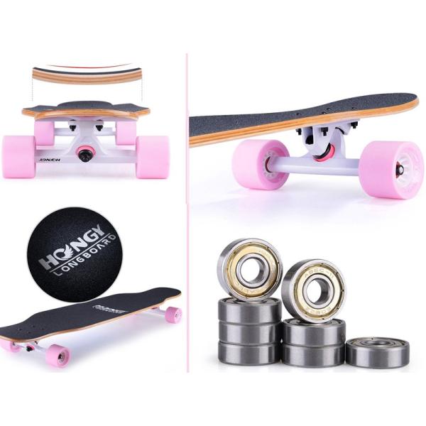 ロングスケートボード ロンスケ ロングボード スケボーコンプリート