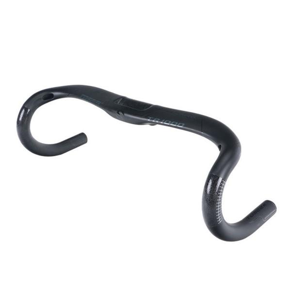TOSEEKドロップハンドル 31.8*440mm カーボンハンドル ロードバイクハンドル ピストハンドル コンピューターマウント付き TK059_3