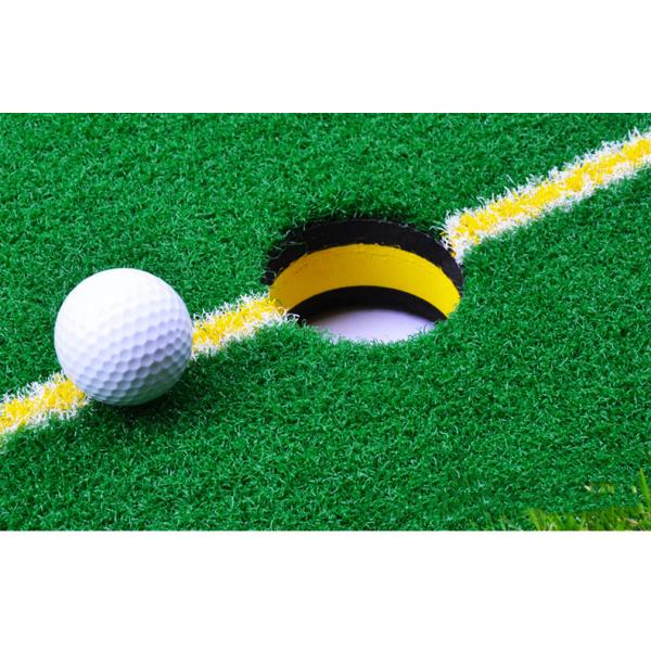 ゴルフ パターマット 3m 屋外 屋内 練習 本格 EVA 人工芝 パッティング
