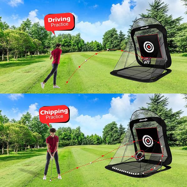 ゴルフ練習器具 練習用ネット ゴルフネット 自宅トレーニング 室内室外