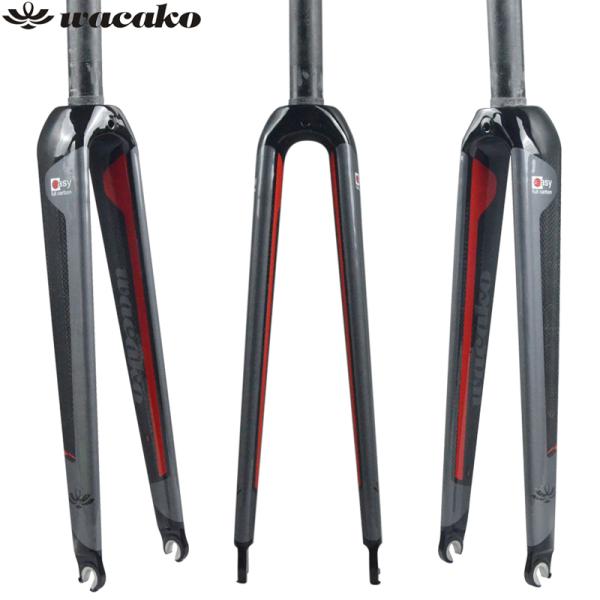 wacakoカーボンフォーク 700C ロードバイクフォーク フロントフォーク wqx06