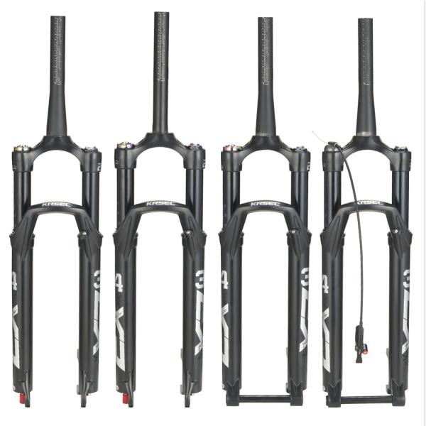 KRSEC エアフロントフォーク MTBサスペンションフォーク 26/27.5/29