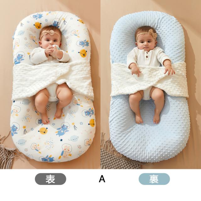出産祝い ギフト 赤ちゃんベッド 布団 両面使用 四季適用 安全対策転落防止 ベビーベッド クッション 通気性 my001_2