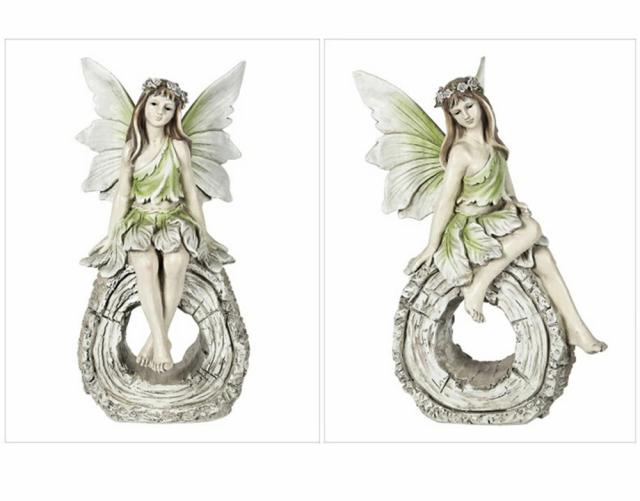 ガーデン 置物 天フラワーフェアリー 玄関 オーナメント 庭作り ガーデンオブジェ ガーデニング 飾り ナチュラル おしゃれ くつろぎ rnwkr09_9