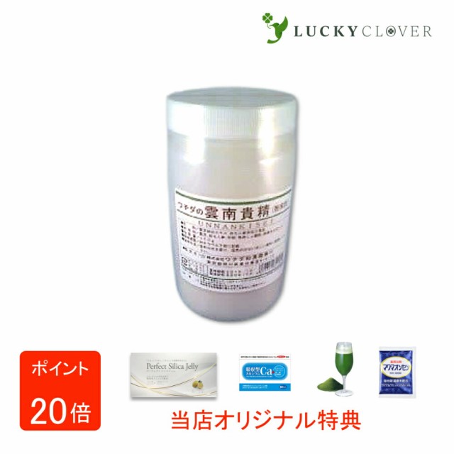 【選べるおまけ付き】雲南貴精 粉末 300ｇ うんなんきせい ウチダ和漢薬