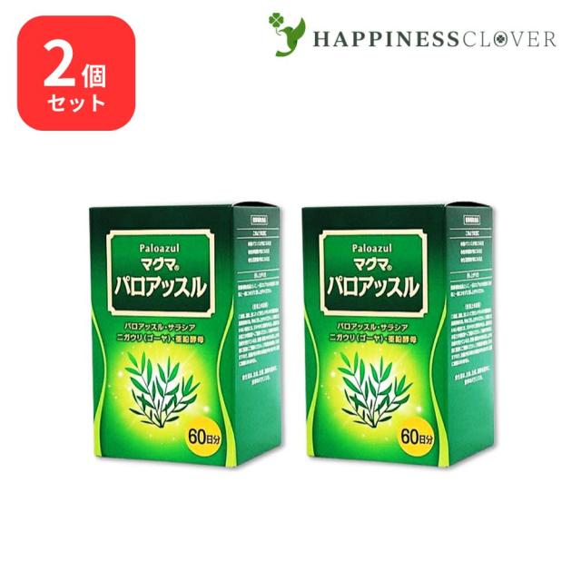 【2個セット】マグマパロアッスル 120カプセル サラシア 亜鉛酵母 ハーブ ケンプリア