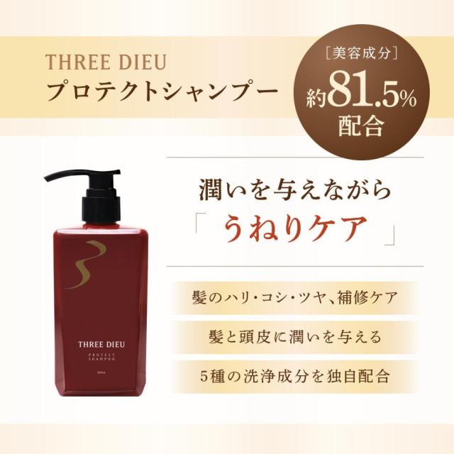 THREE DIEU(スリーデュー) プロテクトシャンプー&プロテクトトリートメント セット の通販は THREE DIEU(スリーデュー) プロテクトシャンプー&プロテクトトリートメント セット の通販は