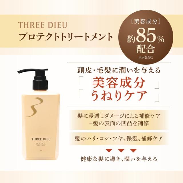THREE DIEU(スリーデュー) プロテクトシャンプー&プロテクトトリートメント セット の通販は THREE DIEU(スリーデュー) プロテクトシャンプー&プロテクトトリートメント セット の通販は