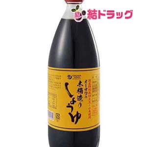 12個セット】木桶造りしょうゆ（1L） オーサワジャパン/送料無料/送料