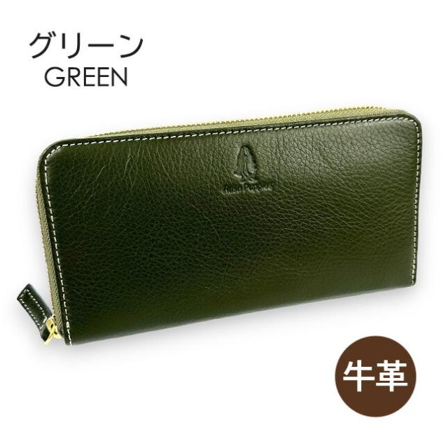 ラウンドファスナー長財布 メンズ hp0610 Hush Puppies ハッシュパピー
