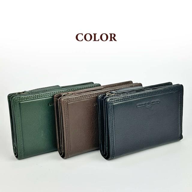 財布 メンズ 二つ折り ca0003 CHRISTAIN AUJARD クリスチャン