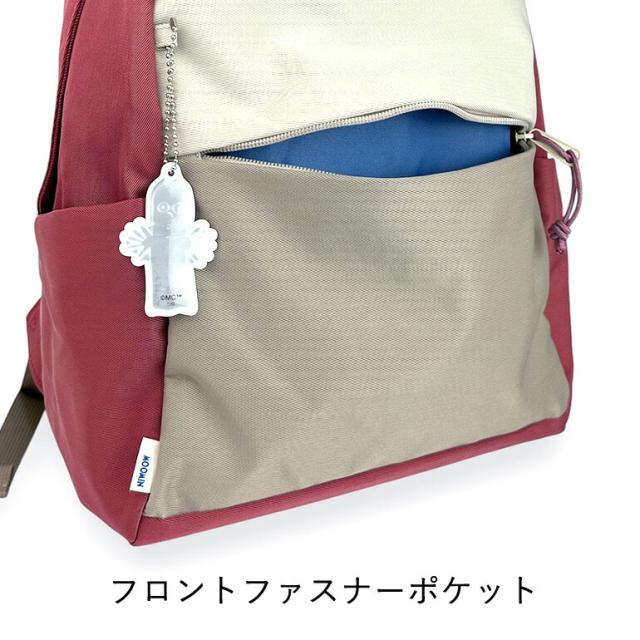 レディース リュック 軽量 ナイロン rmnl-04 MOOMIN ムーミン デイパックS 10L リュックサック 小さめリュック おしゃれ かわいい 北欧 軽撥水加工 軽量 PC収納 タブレット収納 ナチュラル ムーミン ミイ ニョロニョロ スナフキン 女子 女性 高校生 大学生 学生 社会人 大人_4