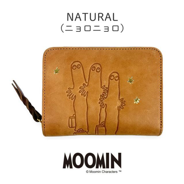 ムーミン財布 レディース 革財布 おしゃれ 75120 MOOMIN STANDARD ムーミン R二つ折 二つ折り財布 折り財布 財布 ミニ財布 牛革 本革 ムーミン スナフキン リトルミイ ニョロニョロ かわいい シンプル カジュアル 女子 女性 お母さん おばあちゃん 旅行 お買い物 プレゼント_12