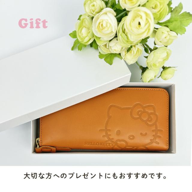 キティちゃん 長財布 レディース 革財布 おしゃれ 2w06 ハローキティHello Kitty 長財布 ラウンドファスナー長財布 牛革 大容量 本革 実用的 大人 上質 高級 サンリオ かわいい 女性 女子 ママ お母さん 旅行 お買い物 レッド ブラック ブラウン 赤 黒 茶 ウオレット_8