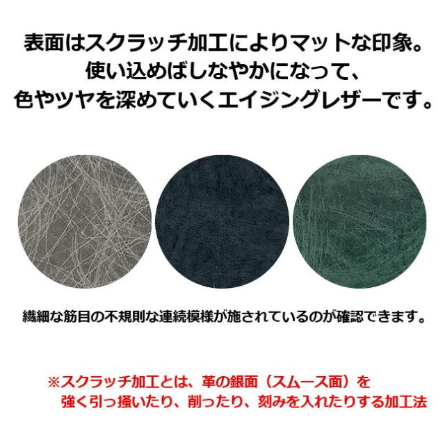 長財布 メンズ ブランド [490-50602] KATHARINE HAMNETT キャサリンハムネット Scratchシリーズ L字ファスナー長財布 牛革 牛ヌメ革 本革 オーガニックコットン おしゃれ シンプル かっこいい シック メンズ レディース 男性 女性 高校生 大学生 社会人 大人 通勤 通学 旅行_3
