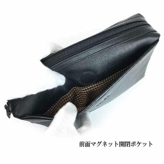 クラッチバッグ セカンドバッグ メンズ 本革 【12-6062】 牛革