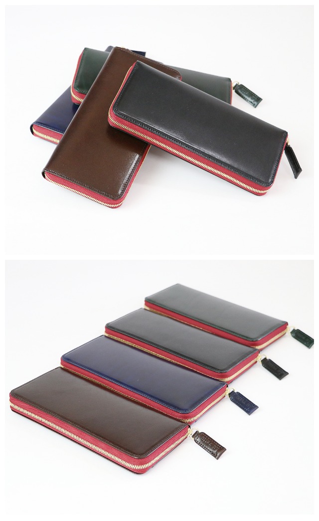 財布 長財布 メンズ レディース ファスナー ラウンドファスナー 革 本革 [lv0004] La Vetta ラヴェッタ Rugato ルガトシリーズ 国産 日本製 豊岡製 グリーン 紺 黒 茶 大容量 レザー 高級感 高品質 定番 男性 女性 黒 紺 茶 緑 誕生日 ギフト プレゼント 豊岡財布_1