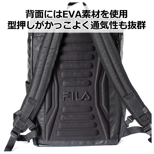 リュックサック メンズ ブランド【fl-0007】FILA フィラ STREET ボックスリュック 20L スクエアリュック 通学 通勤 通塾 部活 習い事 レッスン 防災リュック 女子 男子 女性 男性 レディース メンズ シンプル 高校生 大学生 社会人 大人_7