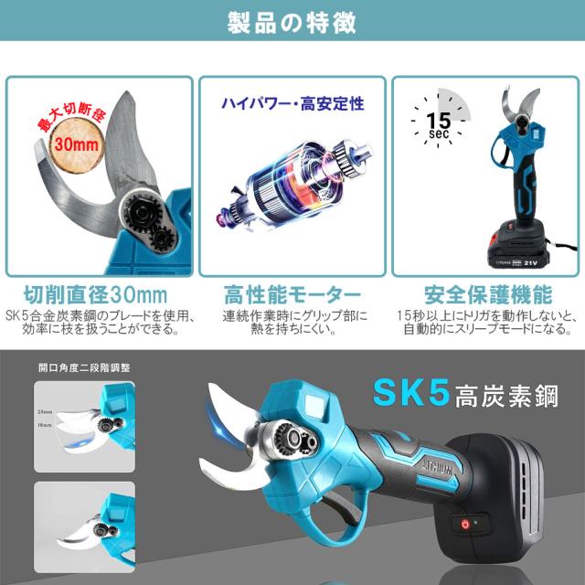 収納ケース 替バネ付属 剪定バサミ 剪定ハサミ おの義 剪定鋏 B型