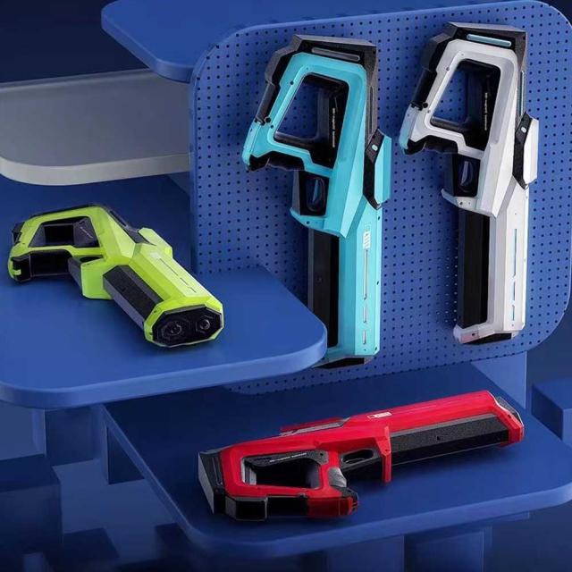 【送料無料】電動水鉄砲 吸水機能 ウォータービーズガン 水遊び おもちゃ 水鉄砲 強力 高速連射 8-10m超強力飛距離 防水 水合戦 子供 大人 夏休み ビーチ キャンプ 暑さ対策 海水浴 プール プレゼント 男の子 女の子 夏 8歳以上対象