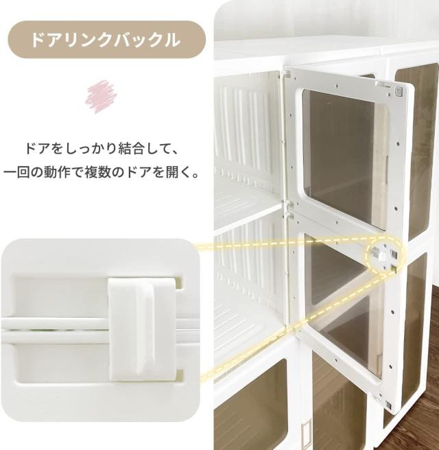 クローゼット ワードローブ 衣類ケース 収納ボックス 15box 衣類収納 おもちゃ収納 洋服収納 組み立て式 耐久性 ハンガーラック 大容量_14
