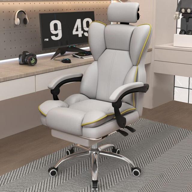 オフィスチェア デスクチェア パソコンチェア 360度回転 昇降機能付き 社長椅子 腰クッション付き 事務椅子 キャスター付き椅子 テレワー YJFFQ オフィスチェア デスクチェア パソコンチェア 360度回転 ホーム