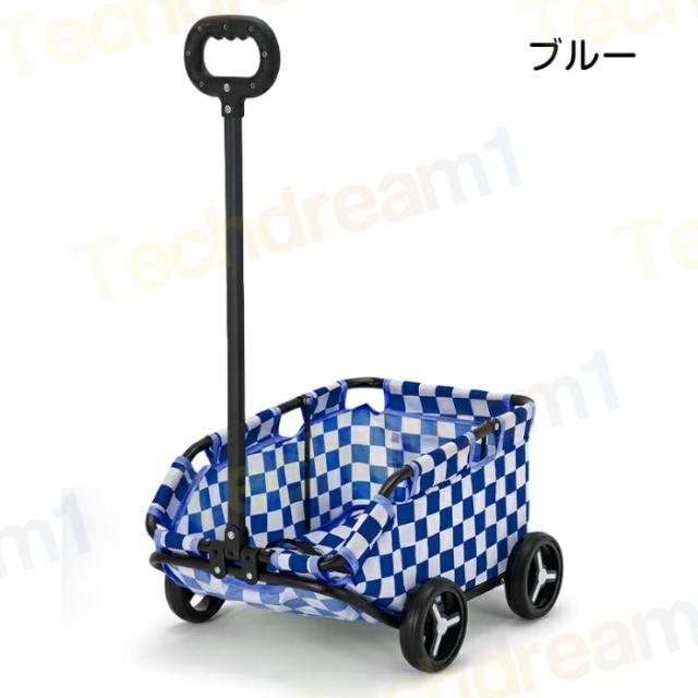 ペットカート 犬 折りたたみ 4輪 飛び出し防止 収納 ペット 犬カート