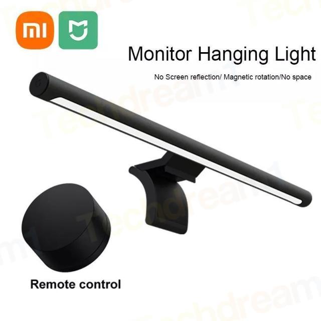 即納 デスクライト Xiaomiデスクランプ lite mijia ハンギング光 目保護 pcコンピュータモニタ 光 バーワイヤレス リモコン mi ランプ ハンギング光