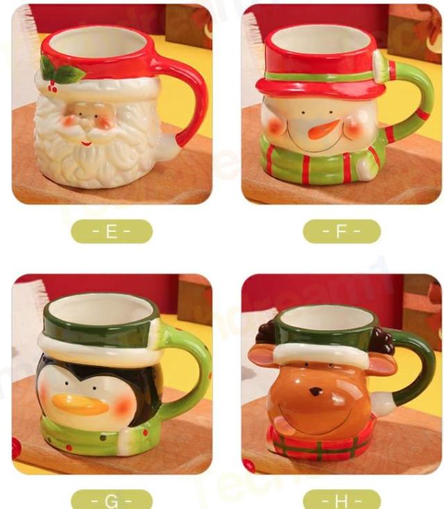 マグカップ クリスマスプレゼント クリスマスコーヒーマグ かわいい