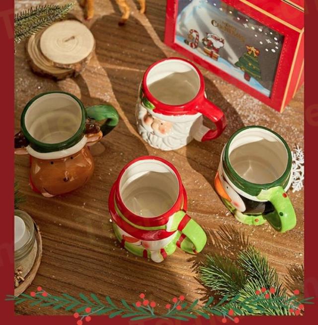 マグカップ クリスマスプレゼント クリスマスコーヒーマグ かわいい