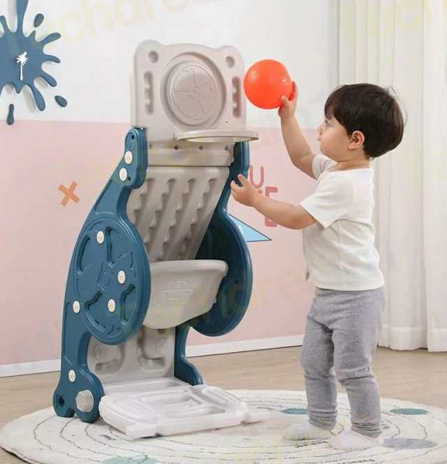 Amazon.co.jp: すべり台 滑り台 3in1 木馬 乗り物 幼児用