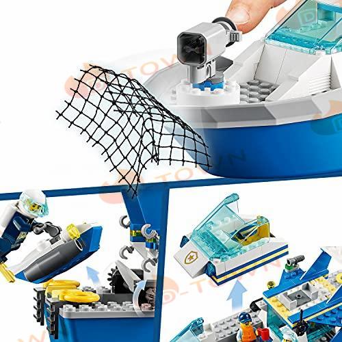 LEGO CITY 60277 ポリスパトロールボート 未開封 レゴ(LEGO) シティ ポリスパトロールボート 60277 おもちゃ ブロック